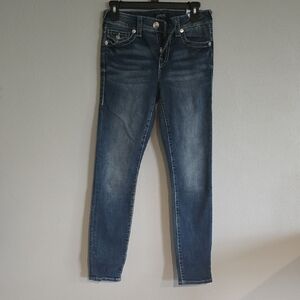 Lucky Brand Blue Skinny Jeans with Tapered Leg